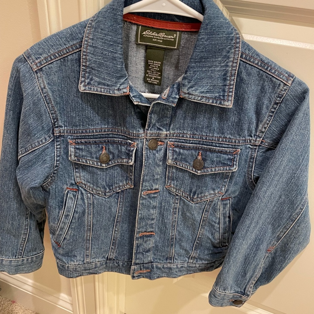Eddie Bauer Kids Jean Jacket Size 8